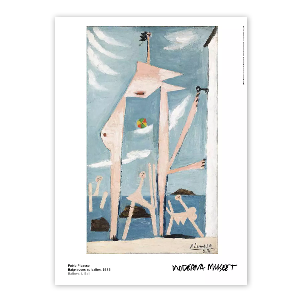 Baigneuses au ballon Poster / Pablo Picasso / 파블로 피카소 포스터 / 50 cm x 70 cm