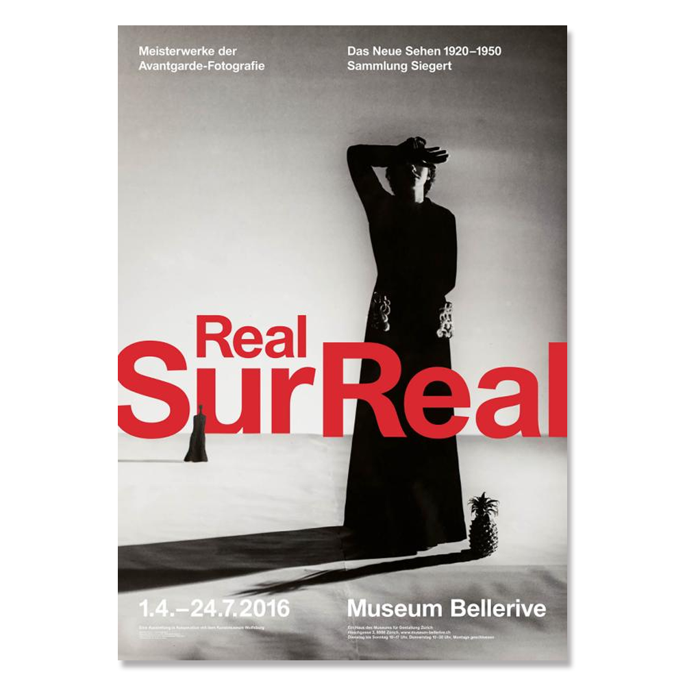 Real Surreal Poster / 스위스 디자인 뮤지엄 포스터 / 대형 포스터 / 89.5cm x 128cm