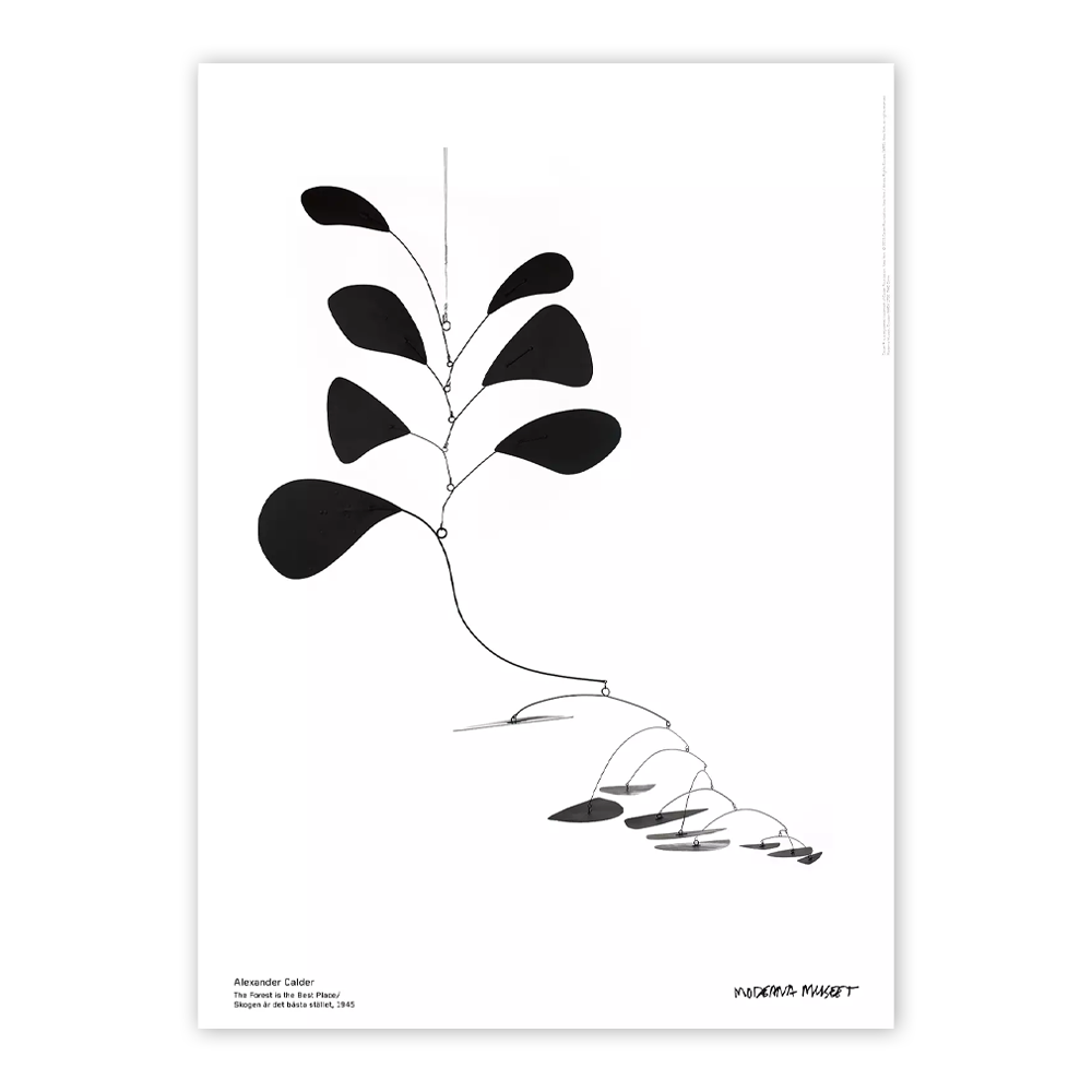 The Forest is the Best Place Poster / 알렉산더 칼더 포스터 / 50cm x 70cm