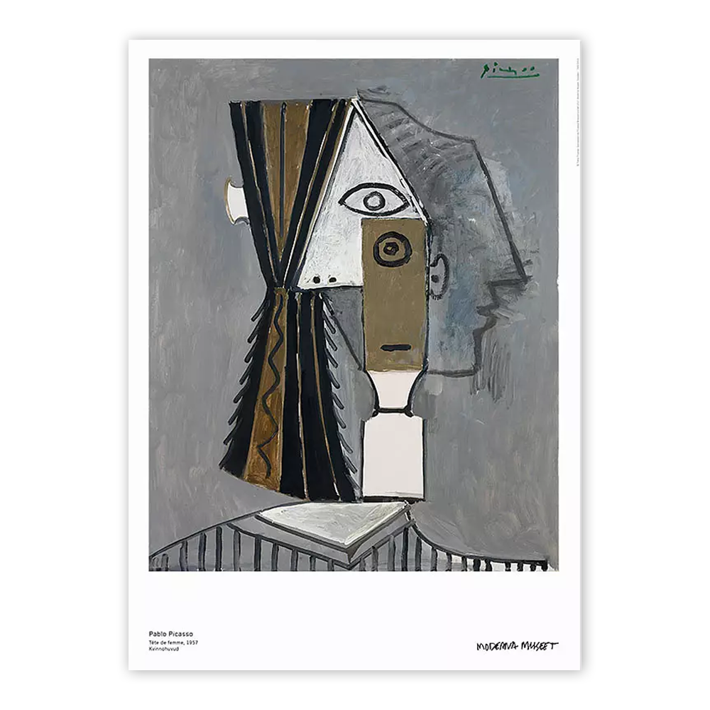 Tête de femme Poster / Pablo Picasso / 파블로 피카소 포스터 / 50 cm x 70 cm