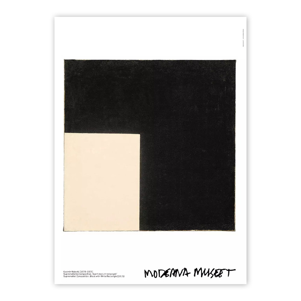 Black and White Poster / 카지미르 말레비치 포스터 / 50cm x 70cm / Kazimir Malevich
