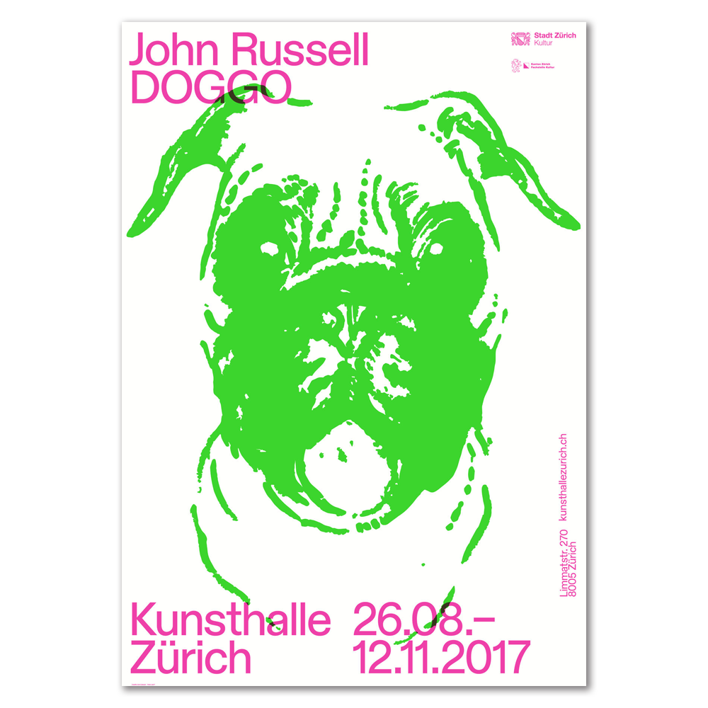 John Russell, DOGGO Poster / 대형 포스터 / 89.5 cm x 128 cm