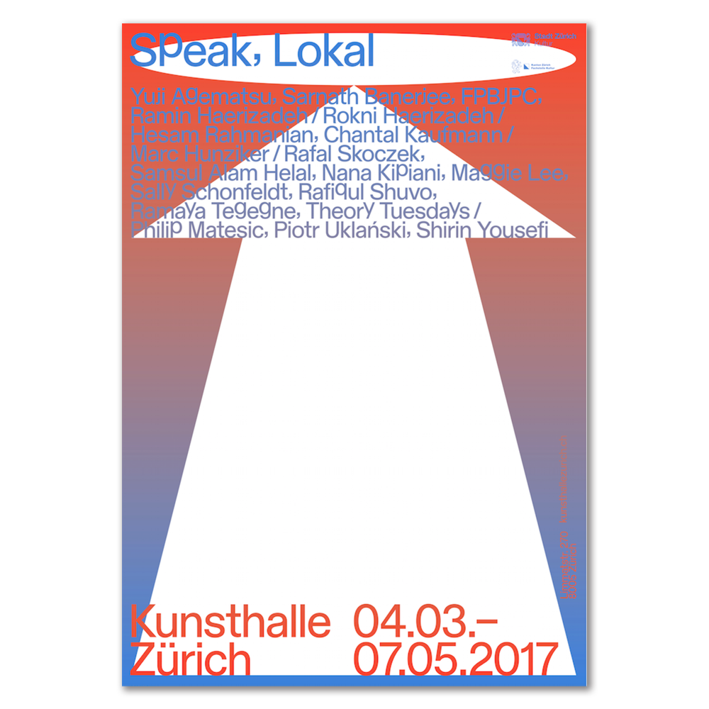 Speak, Lokal Poster / 대형 포스터 / 89.5 cm x 128 cm