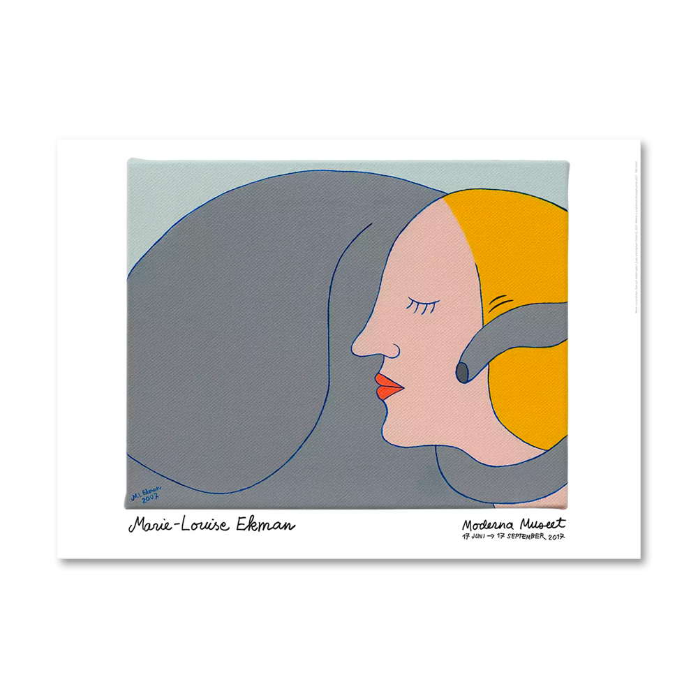 Dam och elefantgata II Poster / Marie-Louise Ekman / 마리-루이즈 에크만 / 50 cm x 70 cm