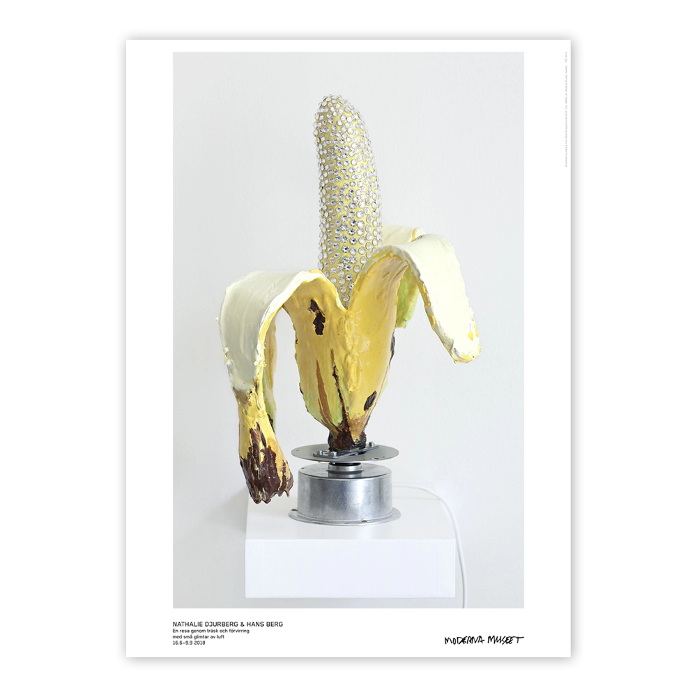 Worship (Banana in Diamonds) Poster / Djurberg Berg / 뒤버그 버그 포스터 / 50 cm x 70 cm / Nathalie Djurberg &amp; Hans Berg