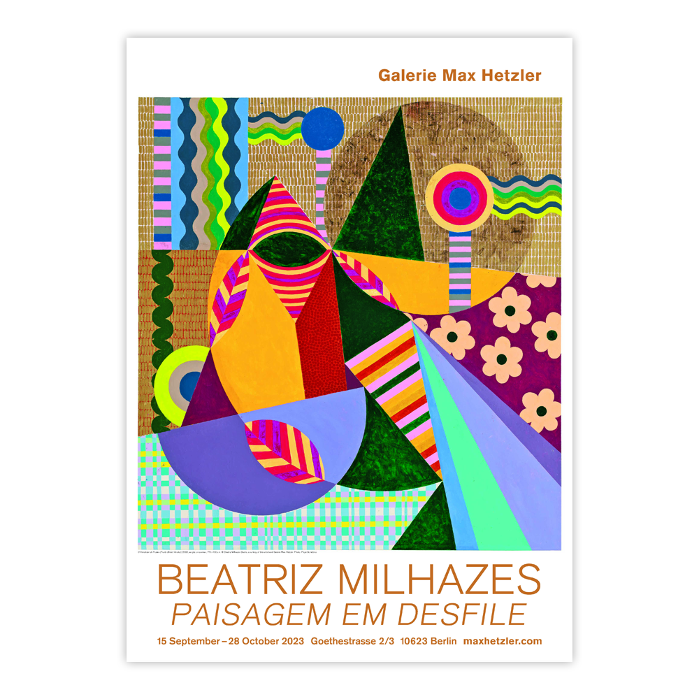 O Vendedor de Frutas (Fruits Street Vendor) Poster / 베아트리츠 밀라제스 포스터 / Beatriz Milhazes / 50 cm x 70 cm