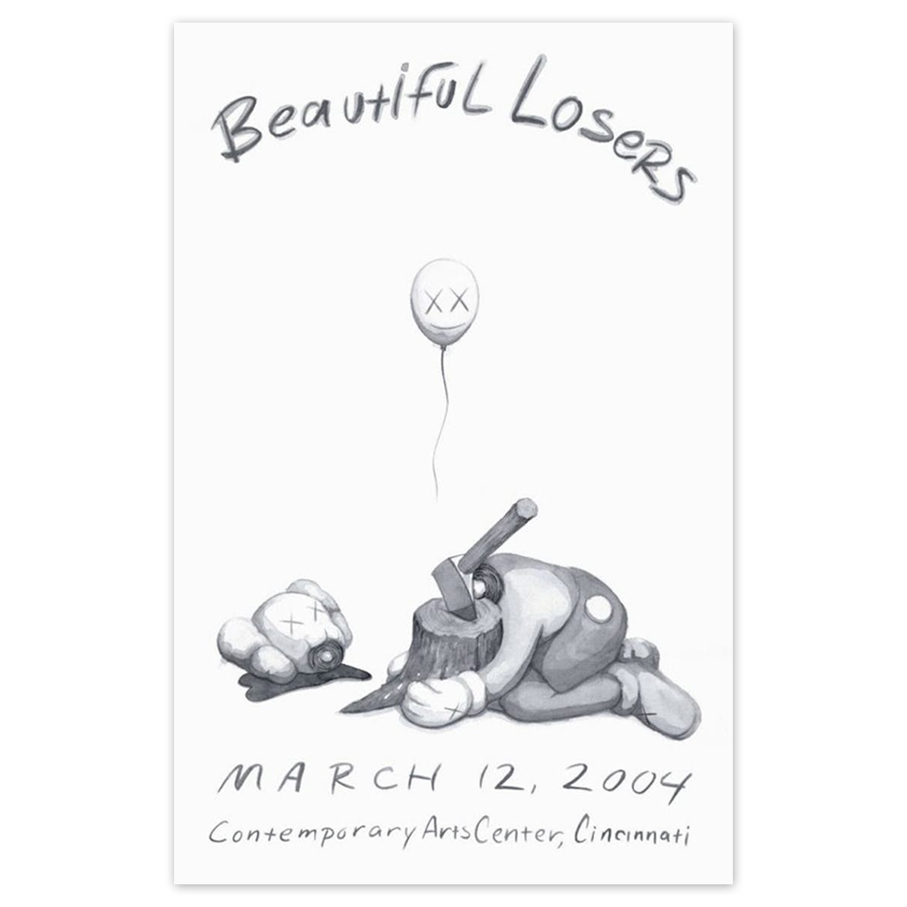 KAWS Beautiful Losers Poster / KAWS / 카우스 포스터 / 27.9cm x 43.2cm