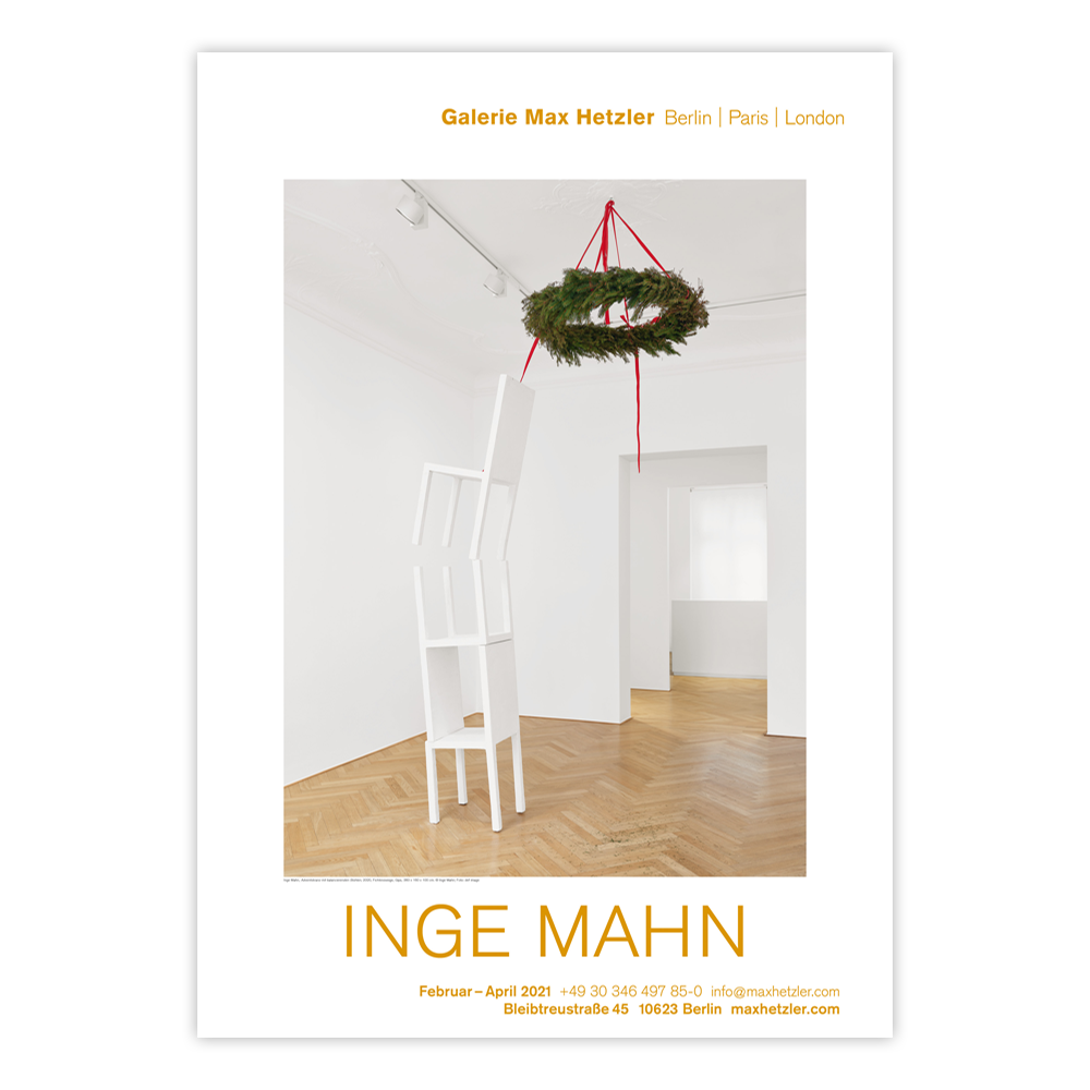 Inge Mahn Poster / 잉게 만 포스터 / 59.5 cm x 83.5 cm