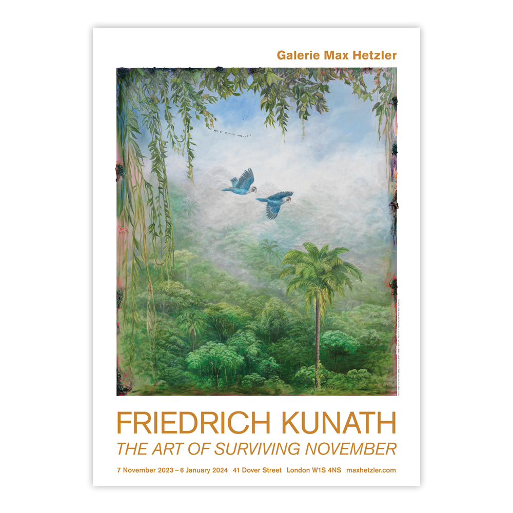 The Art Of Surviving November Poster / 프리드리히 쿠나스 포스터 / Friedrich Kunath / 50 cm x 70 cm
