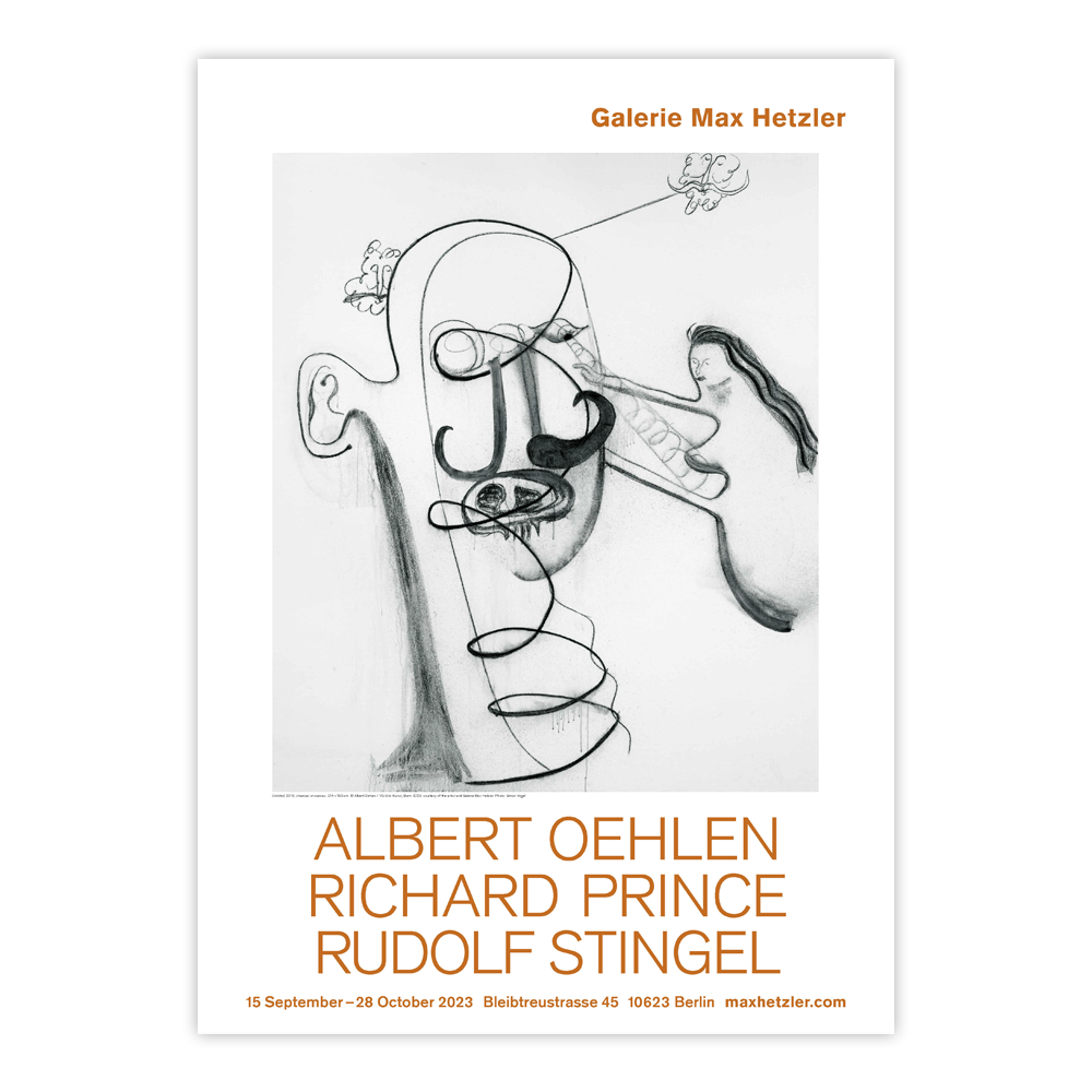 Untitled, 2019 Poster / 알베르트 올렌 포스터 / Albert Oehlen / 50 cm x 70 cm