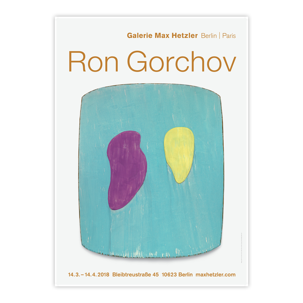 Ron Gorchov Poster / 론 고르초프 포스터 / 59.5 cm x 83 cm