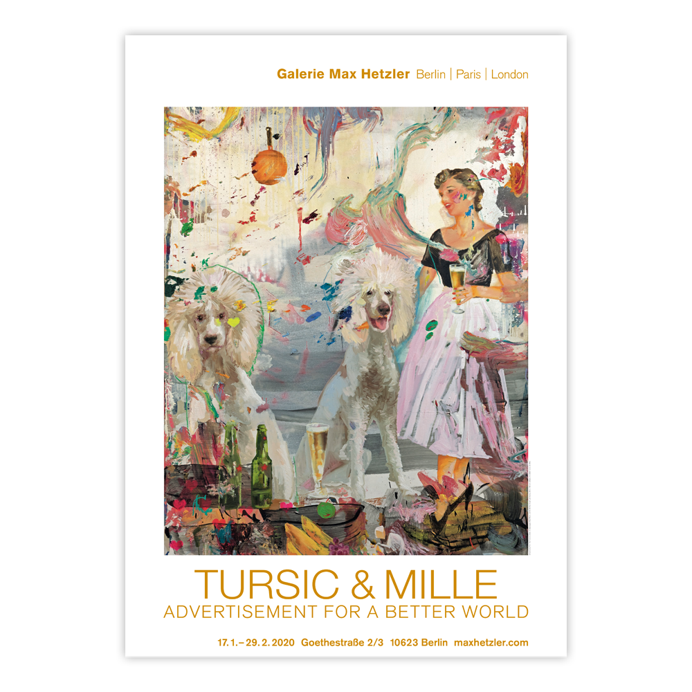 Advertisement For A Better World Poster / 투르시치 &amp; 밀레 포스터 / Tursic &amp; Mille / 59.5cm x 83.5 cm