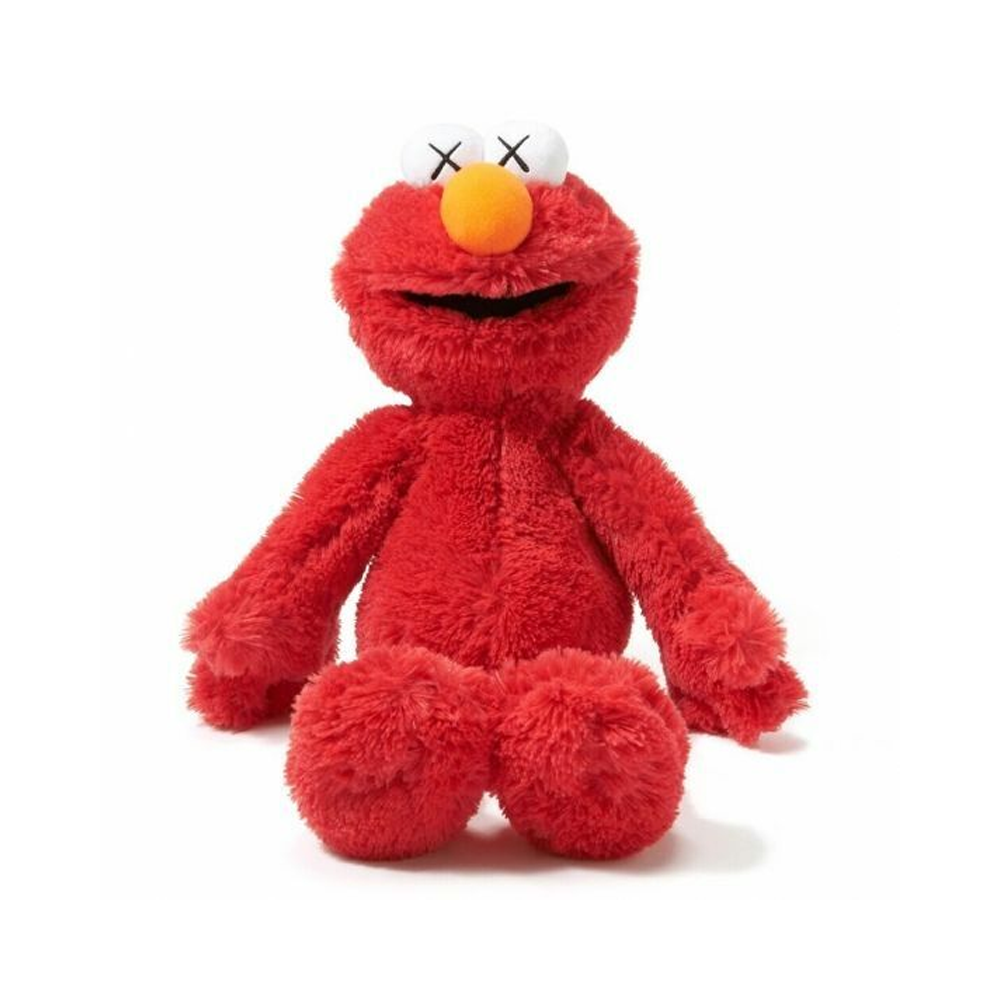 Uniqlo x Kaws 인형 / Sesame Street Elmo Plush Toy Red / 유니클로 x 카우스 인형