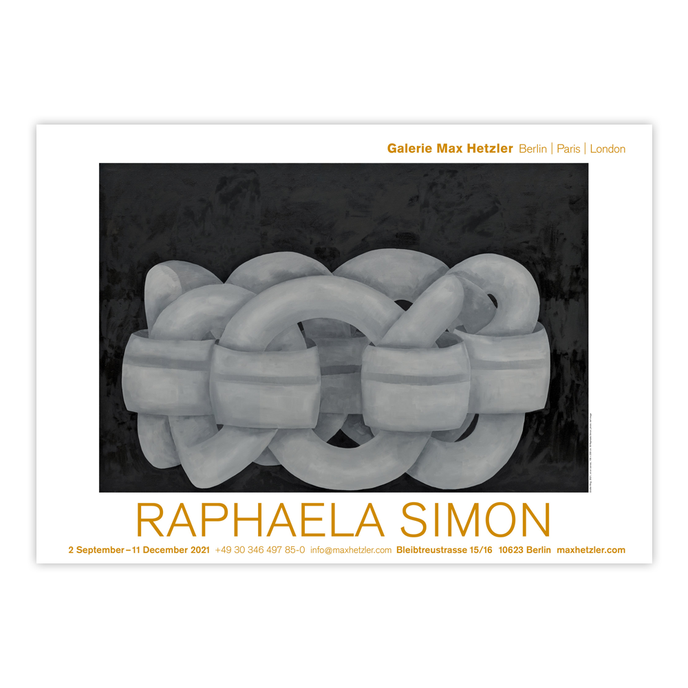 Großer Ring, 2021 Poster / 라파엘라 사이먼 포스터 / Raphaela Simon / 59.5 cm x 83.5 cm