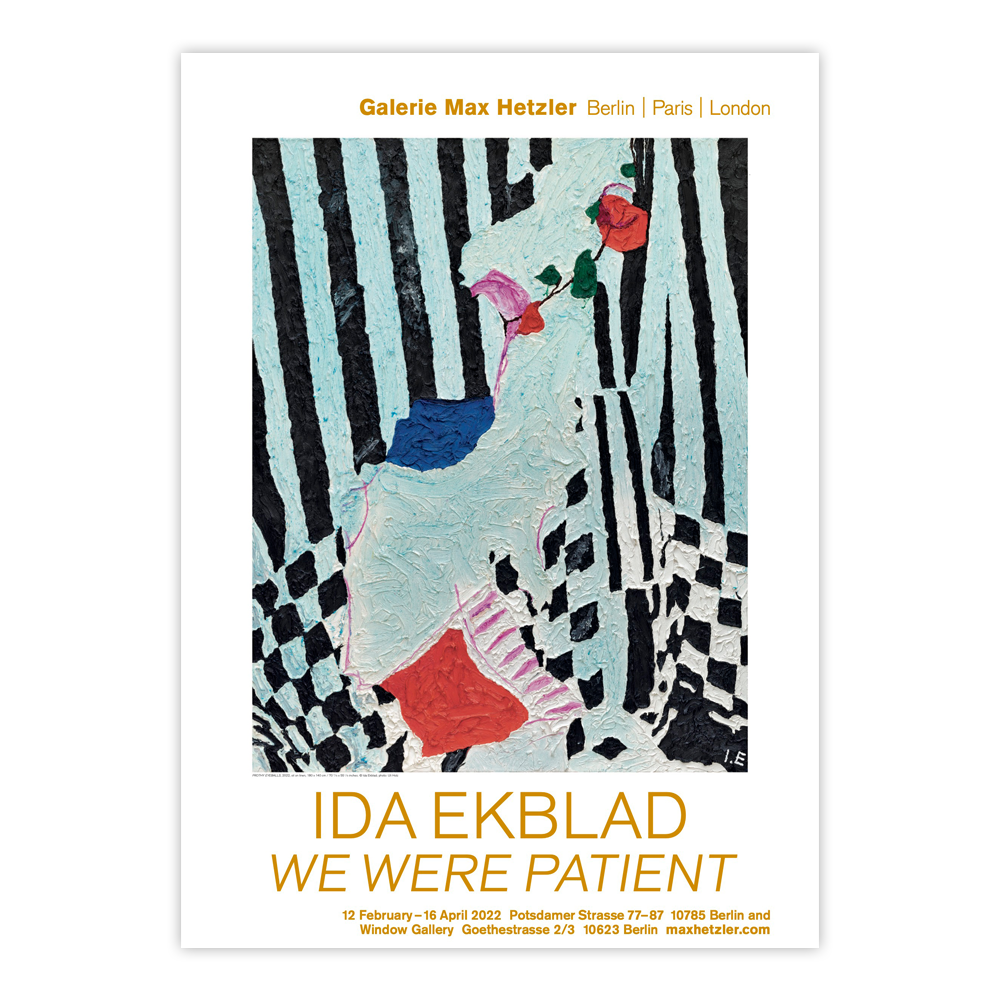 FROTHY EYEBALLS Poster / 이다 에크블래드 포스터 / Ida Ekblad / 59.5 cm x 83.5 cm