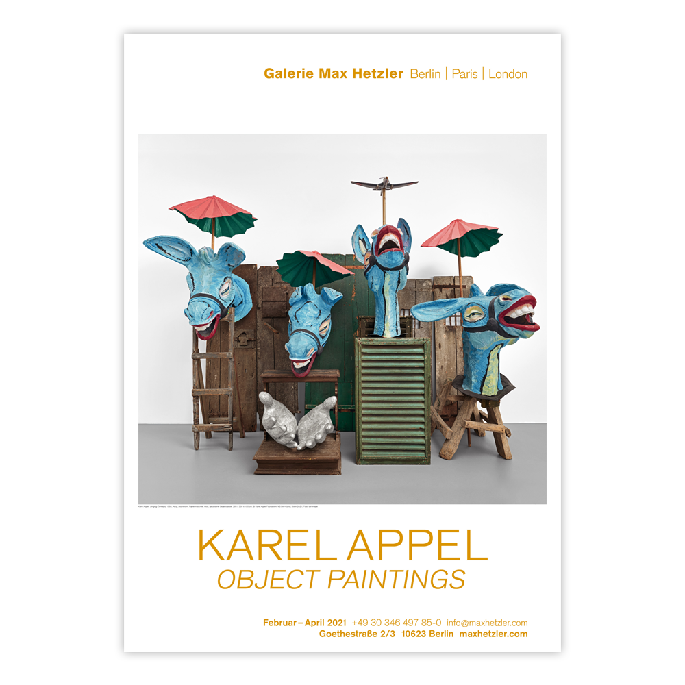 Object Paintings Poster / 카렐 아펠 포스터 / Karel Appel / 59.5 cm x 83.5 cm