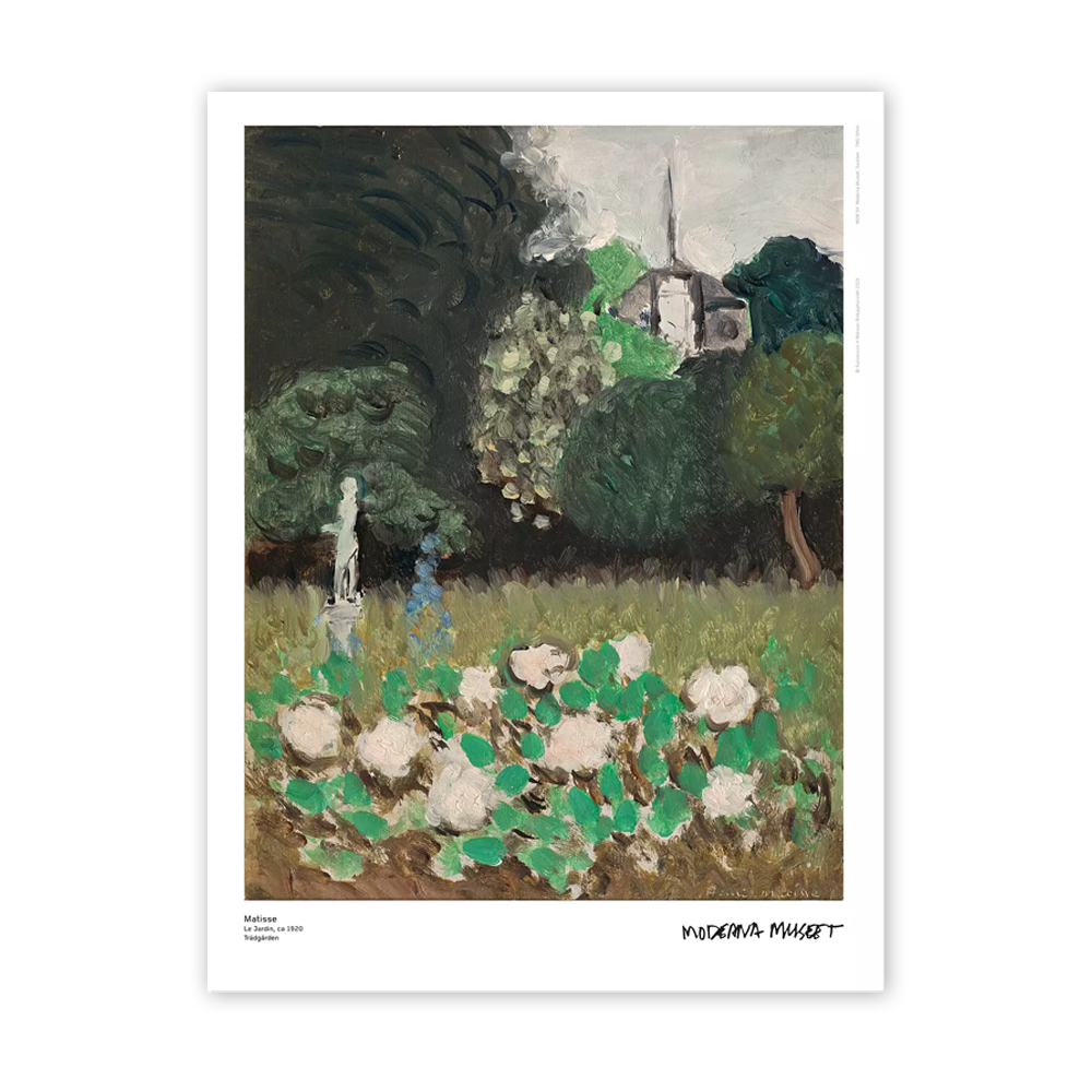 Le Jardin Poster / Henri Matisse / 앙리 마티스 포스터 / 30 cm x 40 cm