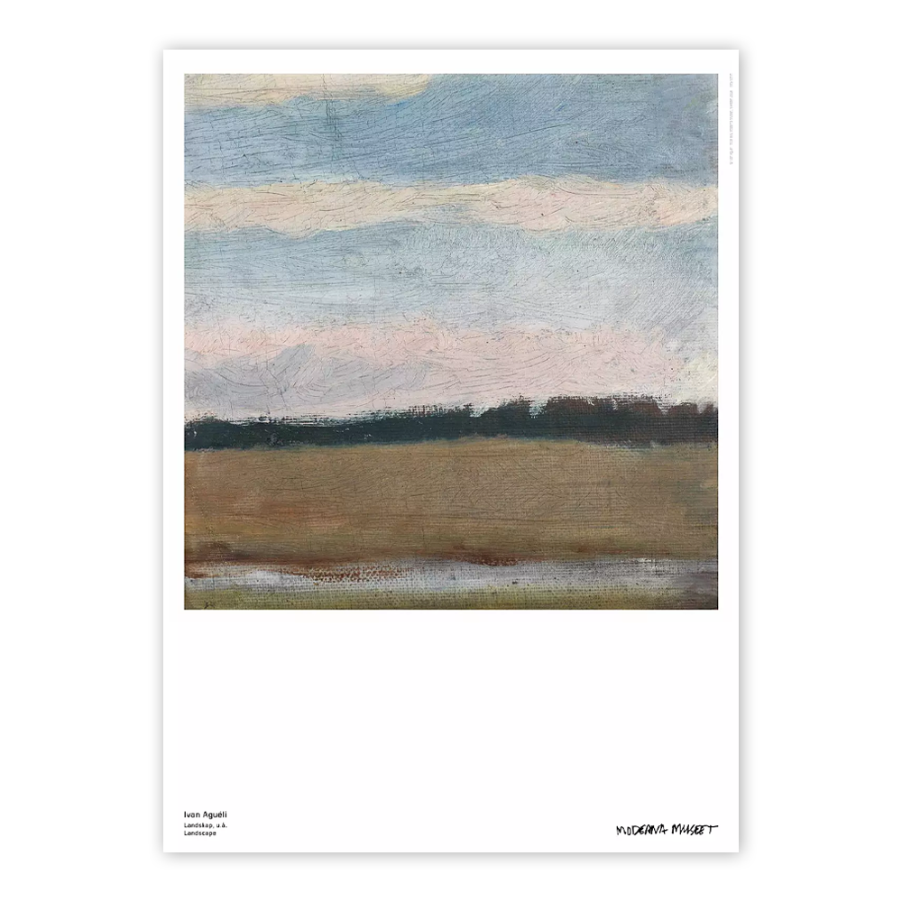 Landscape Poster / Ivan Aguéli / 이반 아겔리 포스터 / 50 cm x 70 cm