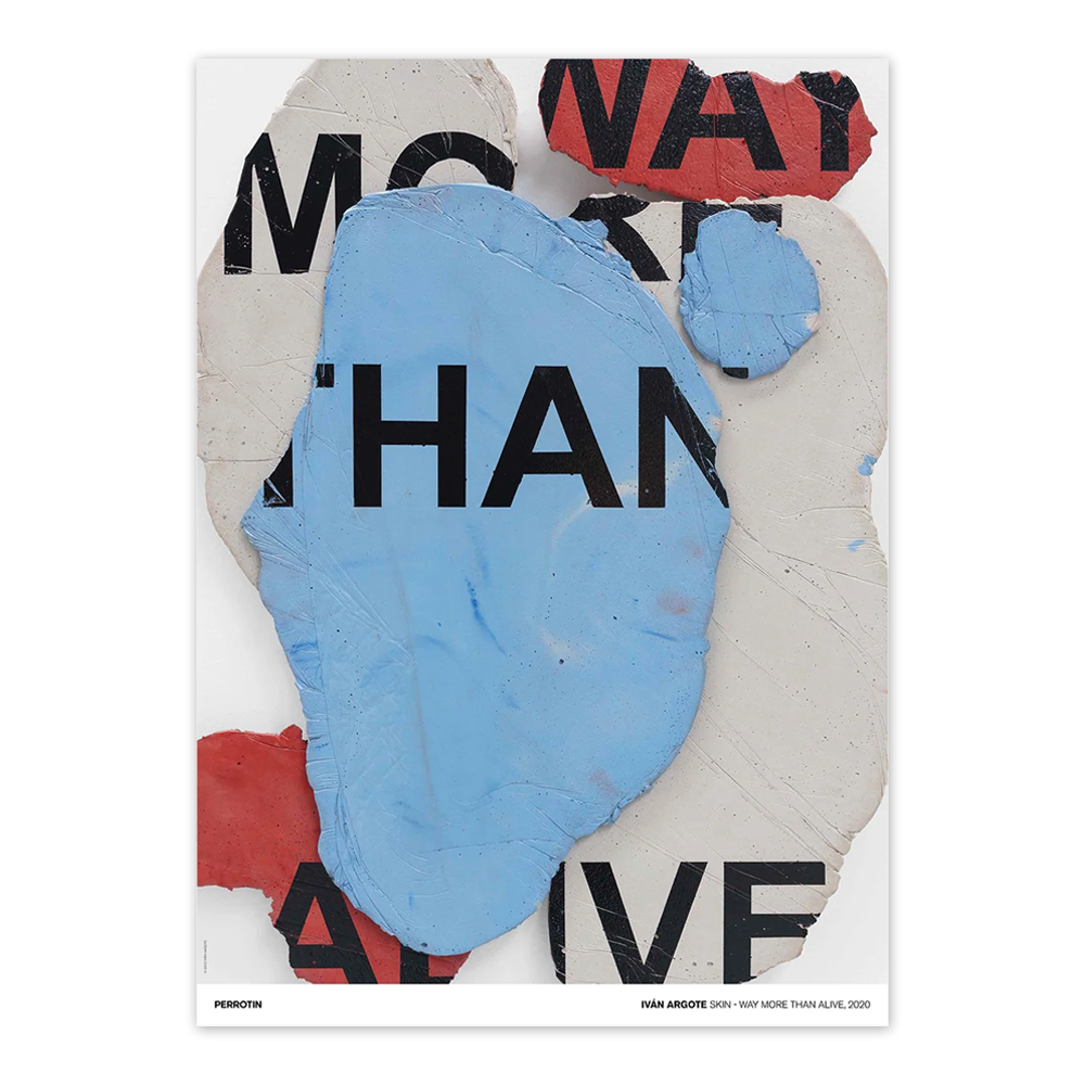 Skin - Way More Than Alive Poster / 이반 아르고테 포스터 / Ivan Argote / 50 cm x 70 cm