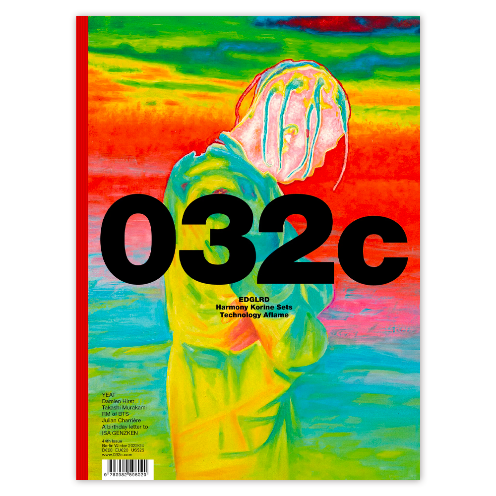 032c 매거진 / Issue #44 – Winter 2023/2024: “EDGLRD” (Harmony Korine - Travis Scott 하모니 코린 - 트래비스 스캇 커버)