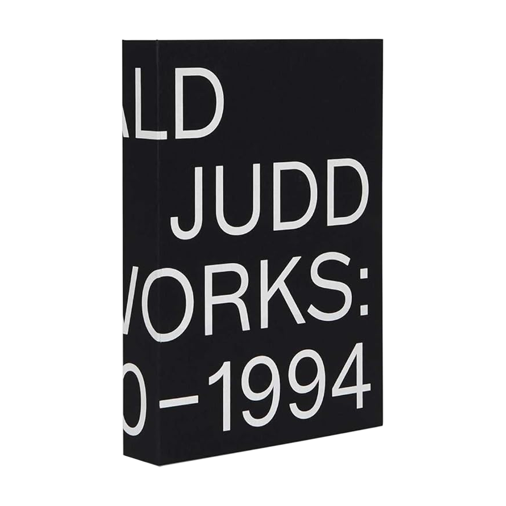 도널드 저드 아트북 / Donald Judd: Artworks 1970-1994 / 도널드 저드 책 / 도널드 저드 작품집 / 디자인 서적
